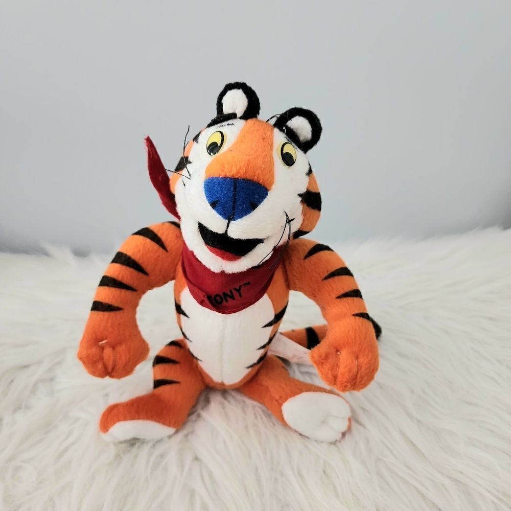 Vintage Tony the Tiger Plush Kelloggs 1993 Kids Cereal 90s
